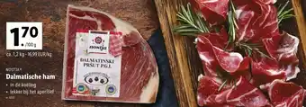 Lidl Nostja Dalmatische ham 100g aanbieding