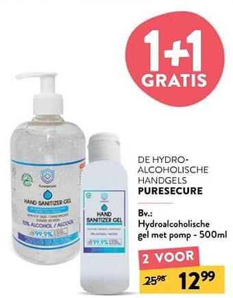 Hydroalcoholische gel met pomp