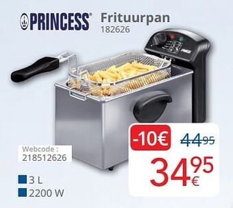 Eldi Princess frituurpan 182626 aanbieding