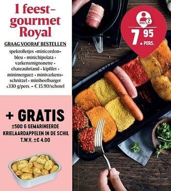 Buurtslagers Feestgourmet royal aanbieding