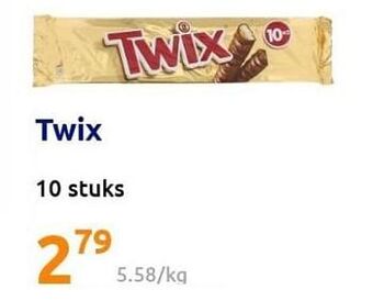 Action Twix aanbieding