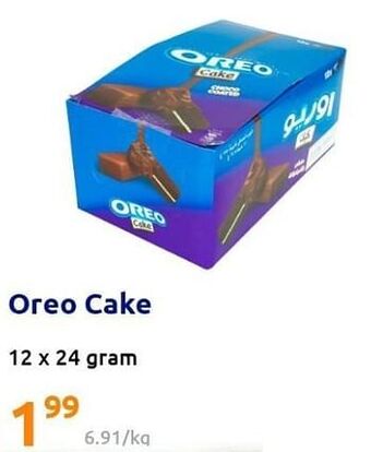 Action Oreo cake aanbieding