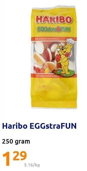 Action Haribo eggstrafun aanbieding
