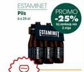 Prik en Tik Estaminet Pils aanbieding