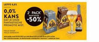 Prik en Tik Leffe aanbieding