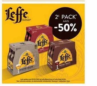Prik en Tik Leffe aanbieding