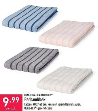 ALDI Badhanddoek aanbieding