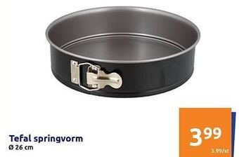Action Tefal springvorm aanbieding