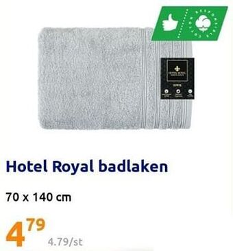Action Hotel royal badlaken aanbieding