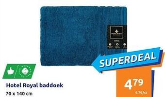 Action Hotel royal baddoek aanbieding