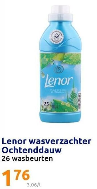 Action Lenor wasverzachter ochtenddauw aanbieding