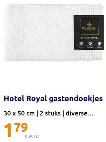 Action Hotel royal gastendoekjes aanbieding