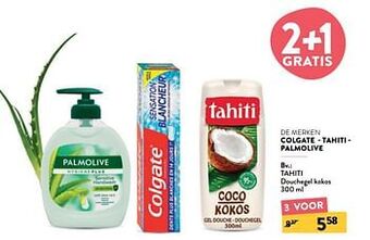 Di Tahiti douchegel kokos aanbieding