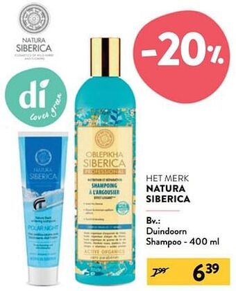 Di Duindoorn shampoo aanbieding