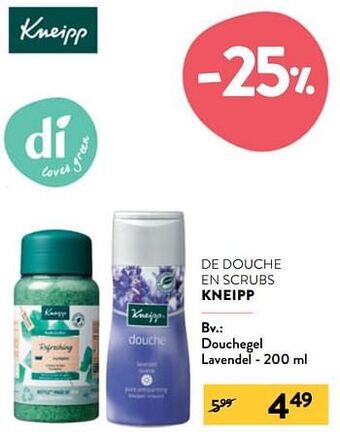 Di Douchegel lavendel aanbieding