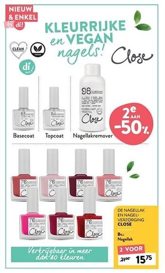 Di Nagellak aanbieding