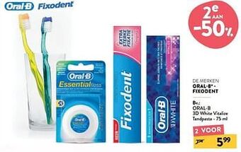 Oral-b 3d white vitalize tandpasta