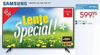 Eldi Samsung smart ultra hd-tv ue55tu7090sxxn aanbieding