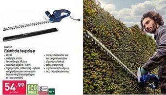 Einhell elektrische haagschaar