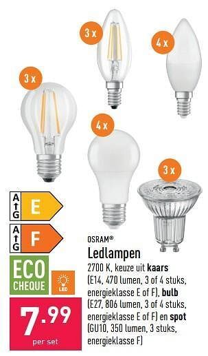 ALDI Ledlampen aanbieding