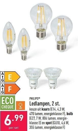 ALDI Ledlampen aanbieding