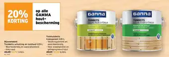GAMMA Bijvoorbeeld: Tuinbeits schutting en tuinhout 2,5 L aanbieding