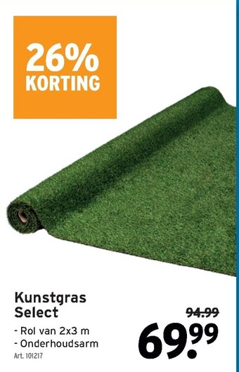 GAMMA Kunstgras Select aanbieding