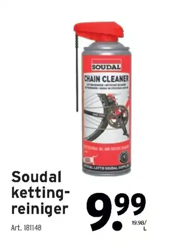GAMMA Soudal kettingreiniger aanbieding