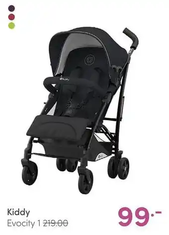 Baby & Tiener Kiddy evocity aanbieding