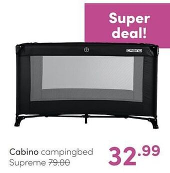 Cabino campingbed supreme