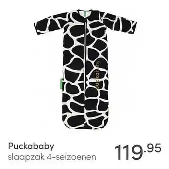 Baby & Tiener Puckababy slaapzak 4-seizoenen aanbieding
