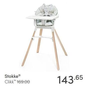 Baby & Tiener Stokke clikk aanbieding