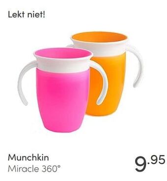 Baby & Tiener Munchkin miracle 360° aanbieding