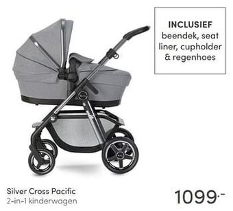Baby & Tiener Silver cross pacific 2-in-1 kinderwagen aanbieding