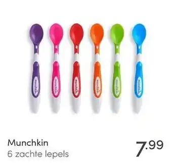 Baby & Tiener Munchkin 6 zachte lepels aanbieding