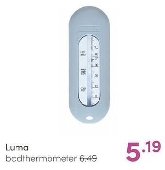 Baby & Tiener Luma badthermometer aanbieding