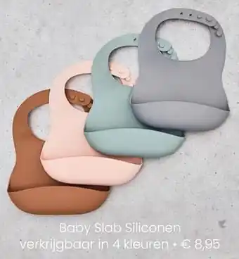 Baby & Tiener Baby slab siliconen aanbieding