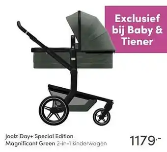 Baby & Tiener Joolz day+ special edition magnificant green 2-in-1 kinderwagen aanbieding