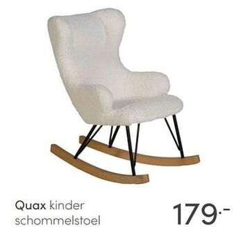 Baby & Tiener Quax kinder schommelstoel aanbieding