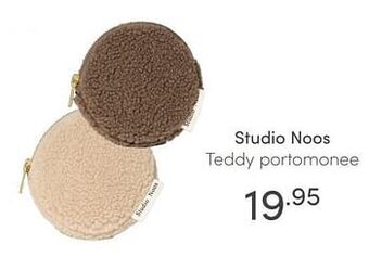 Studio noos teddy portomonee