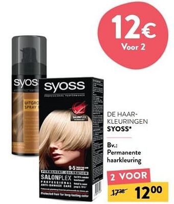 Di Permanente haarkleuring aanbieding