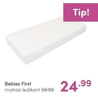 Baby & Tiener Bebies first matras ledikant aanbieding