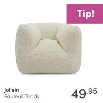 Baby & Tiener Jollein fauteuil teddy aanbieding