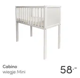 Baby & Tiener Cabino wiegje mini aanbieding