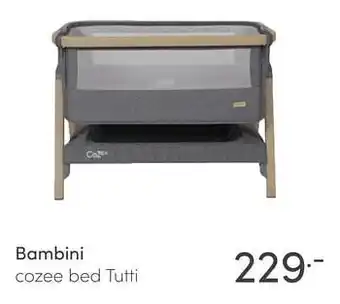 Bambini cozee bed tutti