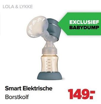 Baby-Dump Lola + lykke smart elektrische borstkolf aanbieding