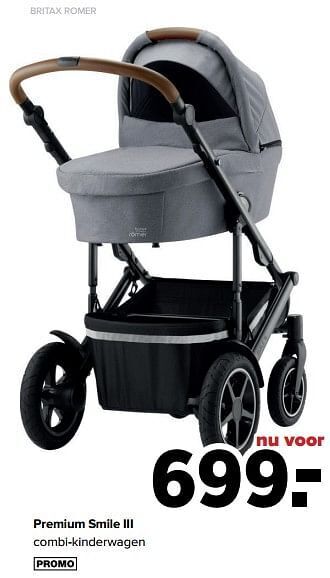Baby-Dump Britax romer premium smile iii combi-kinderwagen aanbieding