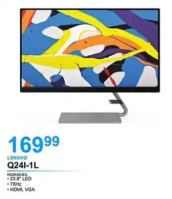 AUVA Lenovo q24i-1l 66c0kac3eu aanbieding