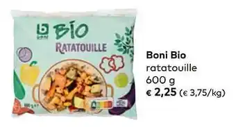Bio Planet Boni bio ratatouille aanbieding