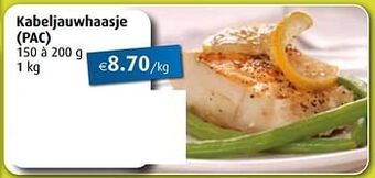 Aronde Kabeljauwhaasje aanbieding